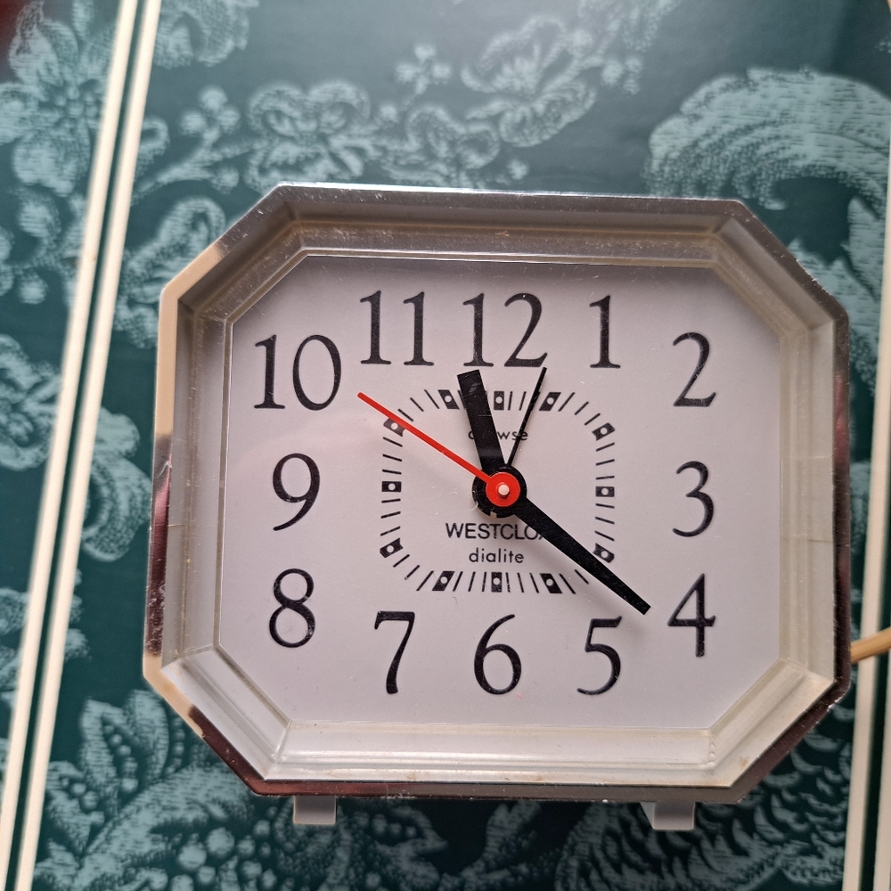 Retro vintage alarm clock.